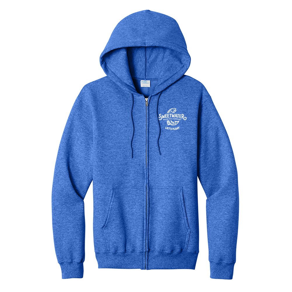 Port & Company Core Fleece Full-Zip Hooded Sweatshirt