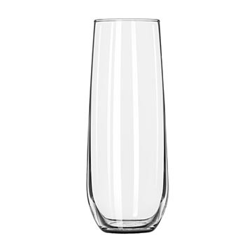 Libbey 228 Stemless Flute Glass, 8-1/2oz