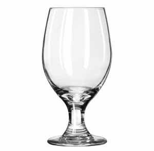 Libbey 3010 Perception Banquet Glass Goblet, 14 oz (Case of 24)
