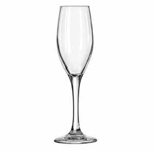 Libbey 3096 Perception Glass Flute, 5-3/4 oz (Case of 12)