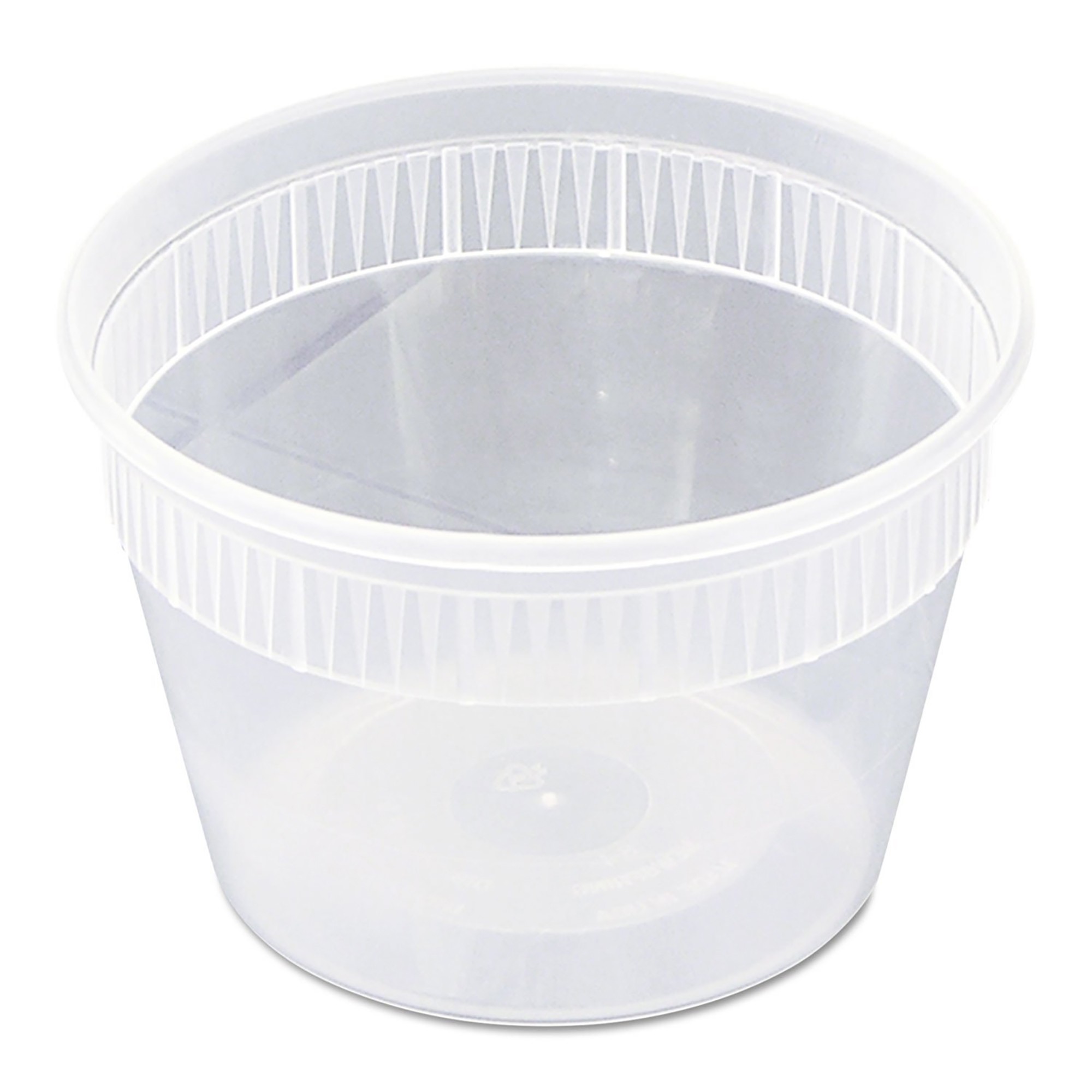 Pactiv YSD2516 Round Takeout Container and Lid Combo, 16oz, Clear (Case of 240)