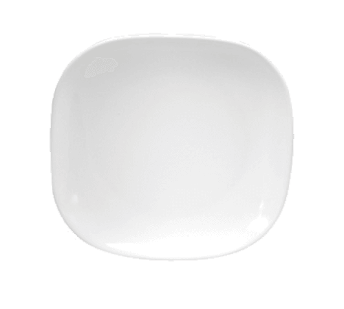 Oneida F9000000151S Buffalo Cream White 10-1/2" Square Plate