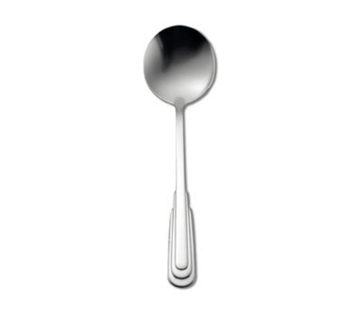 Oneida 2507SBLF Cityscape Bouillon Spoon - 18/10 Stainless (Case of 36)