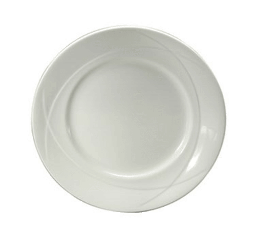 Oneida F1150000163 Vision Undecorated Plate, 12", Warm White