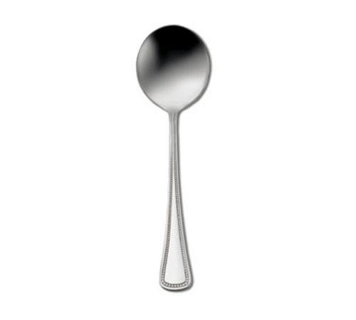 Oneida 2544SBLF Needlepoint Bouillon Spoon -18/8 Stainless (Case of 36)