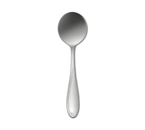 Oneida 2201SBLF Scroll Bouillon Spoon, 6", 18/10 Stainless Steel (Case of 36)