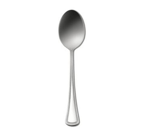 Oneida 2544SPLF Needlepoint Soup/Dessert Spoon, 6-3/4", 18/8 Stainless Steel (Case of 36)