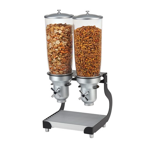 Cal-Mil 3516-2-13  Countertop Cereal Dispenser w/ (2) 5 liter Containers