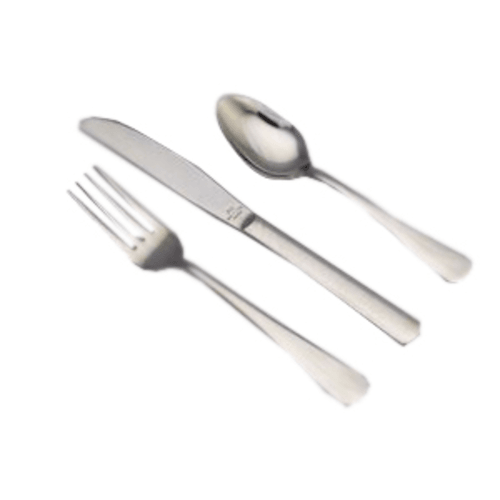 Boelter WI-03 Windsor 7-3/64" Heavy Weight Dessert Spoon, 18/0 Stainless Steel