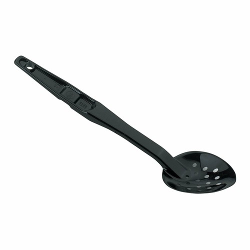 Cambro SPOP13CW110 Perforated Spoon, 13", Black