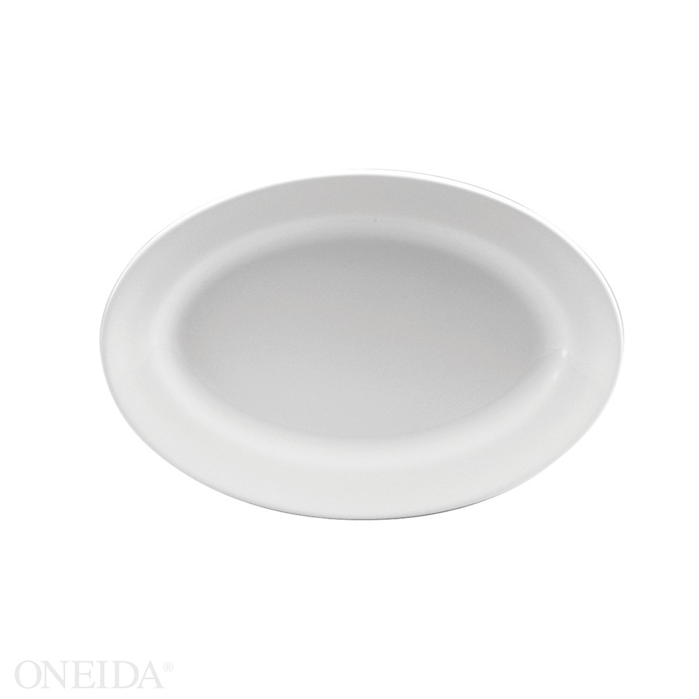 Oneida R4220000383 Sant' Andrea Royale 14-1/2" Platter, White (Case of 6)