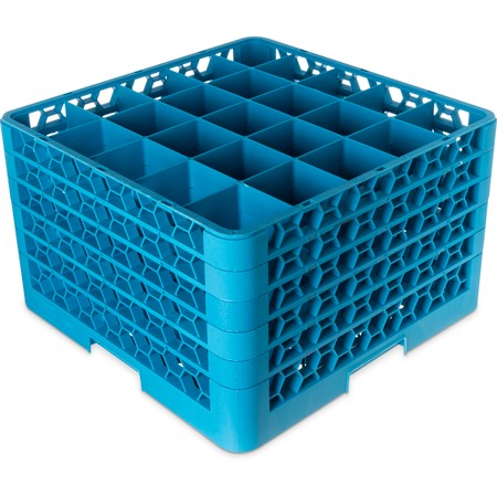 Carlisle RG25-514 OptiClean Dishwasher Glass Rack, 25-compartment