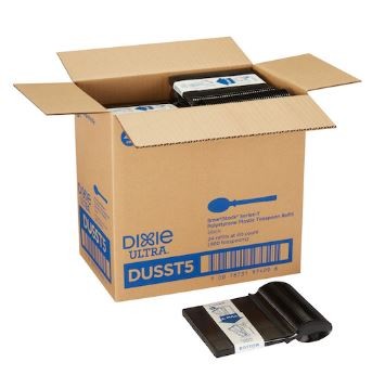 Georgia-Pacific DUSST5 Polystyrene Disposable Plastic Teaspoon Refill (Case of 960)