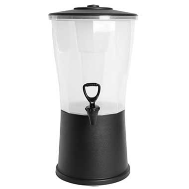 Service Ideas CBDRP3BL 3 Gal Plastic Infuser Dispenser