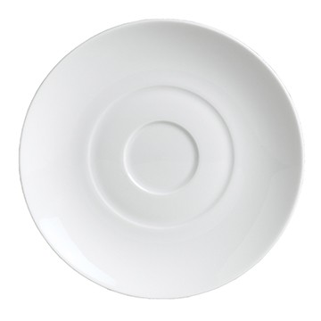 Steelite 6301P240 Duo Saucer, 6-1/4", White (Case of 24)