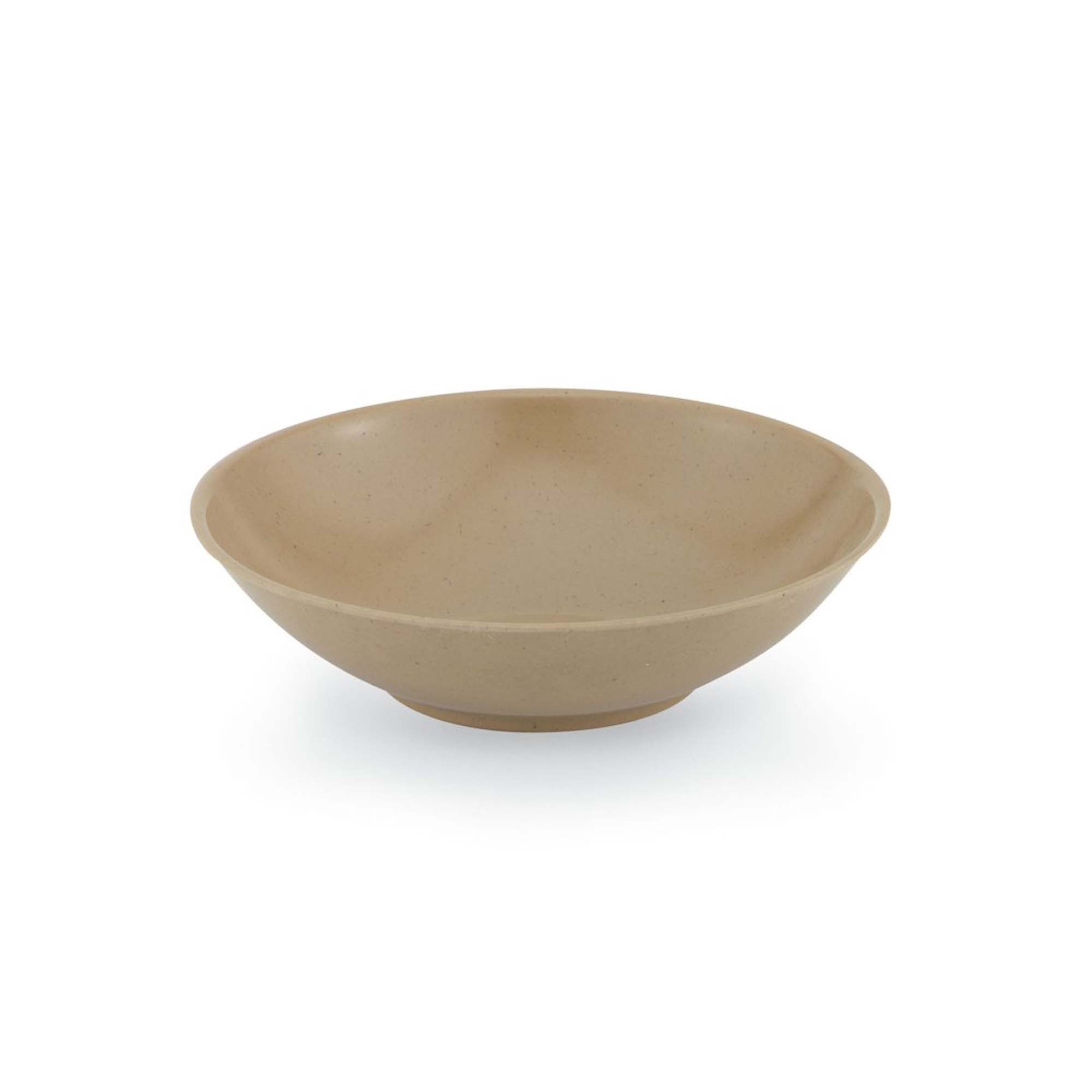 Vollrath 52869 Melamine Salad Bowl, 8", Birchwood