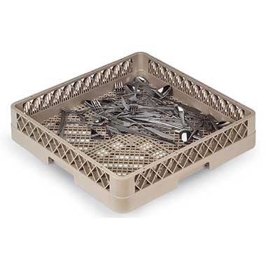 Vollrath TR2 Traex 19.75" x 19.75" Beige Flatware Rack