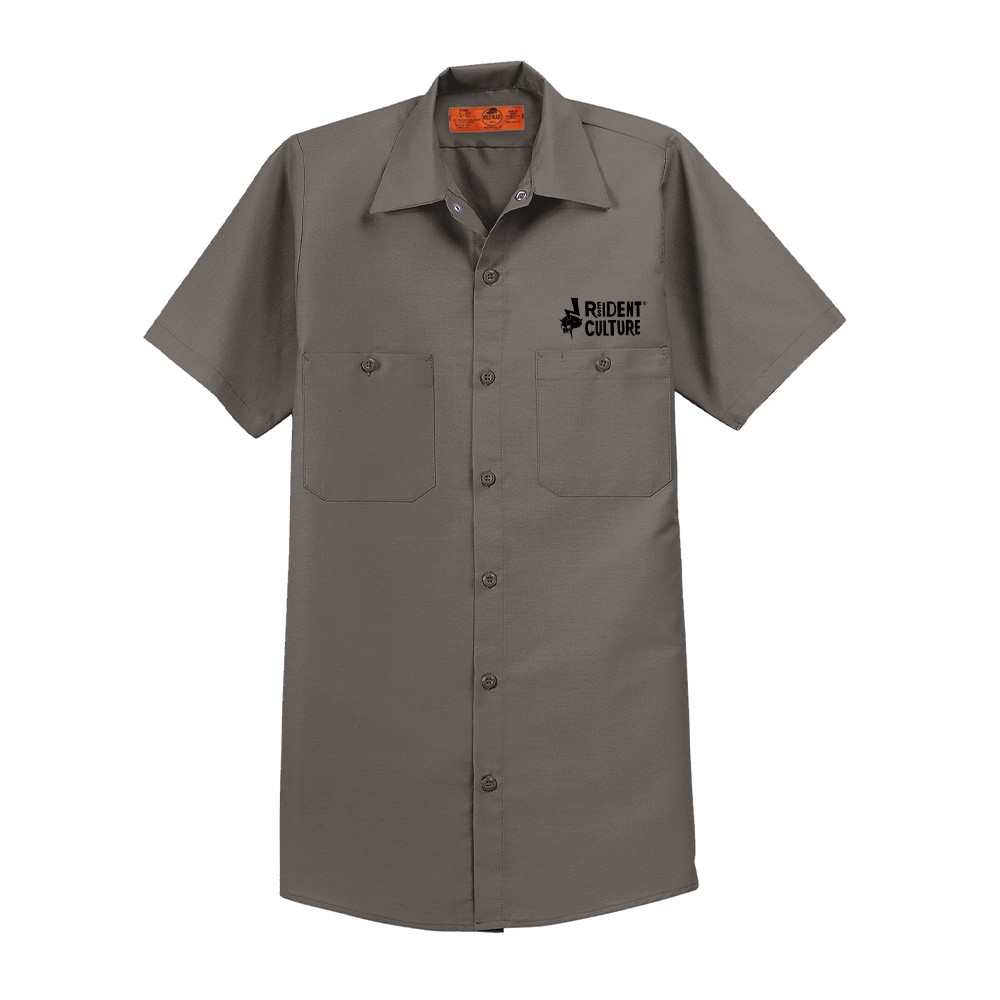 Red Kap Short Sleeve Industrial Work Shirt